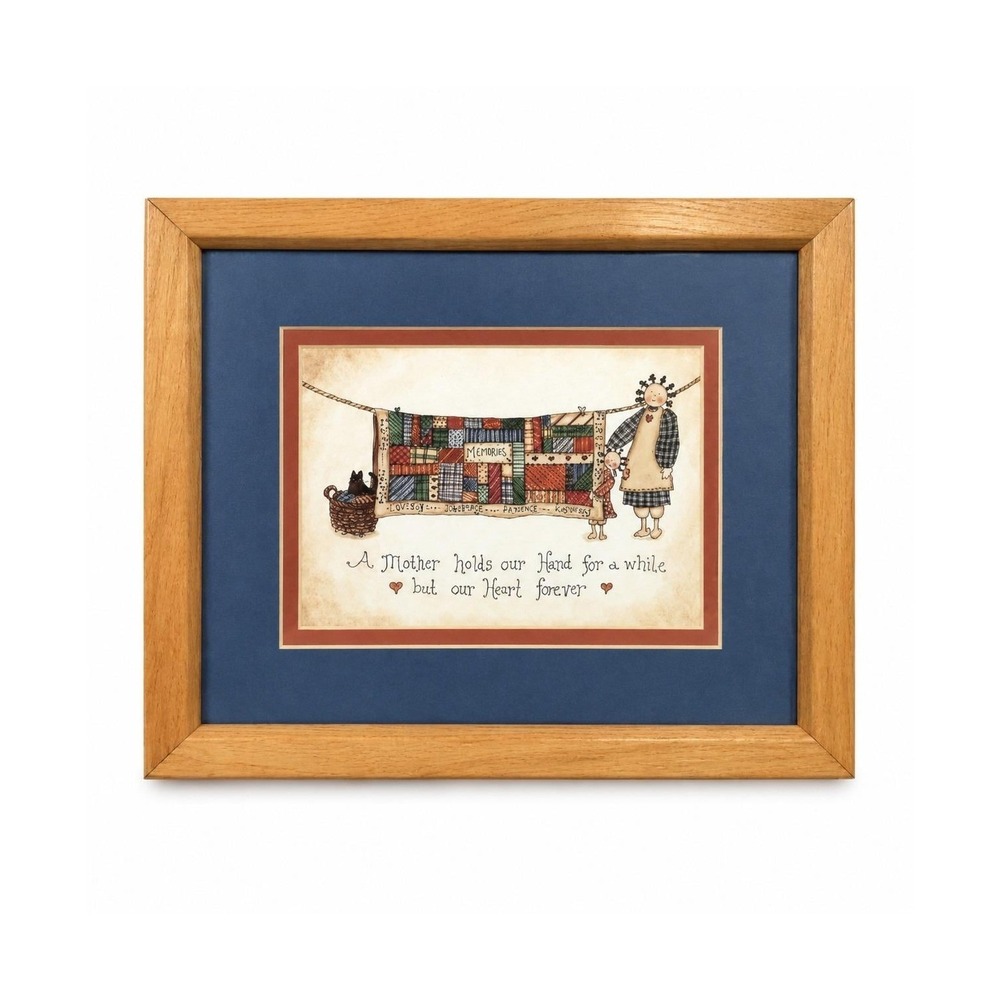 Vintage Linda Spivey Mother 11x9 Framed Print‎